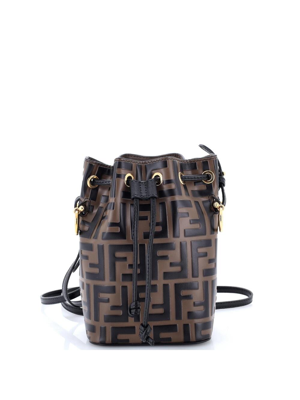 Fendi Mon Tresor Bucket Bag Zucca #294908F12B
